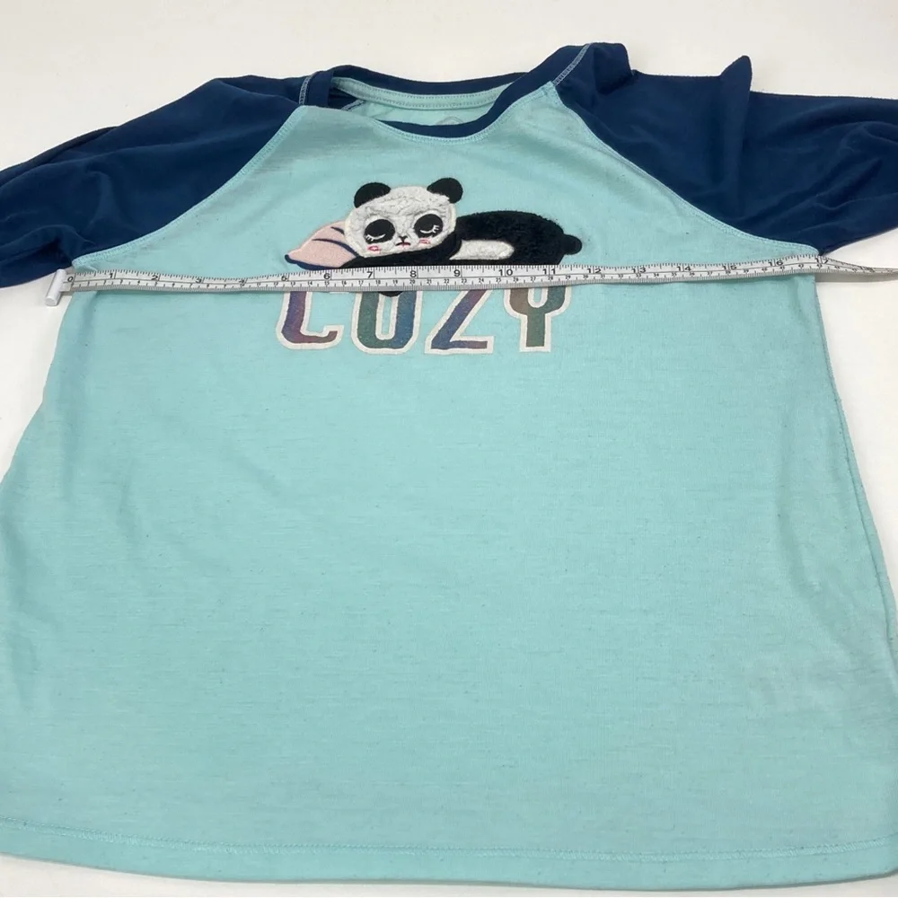 Old Navy cosy panda tedy bear sleep top XXL